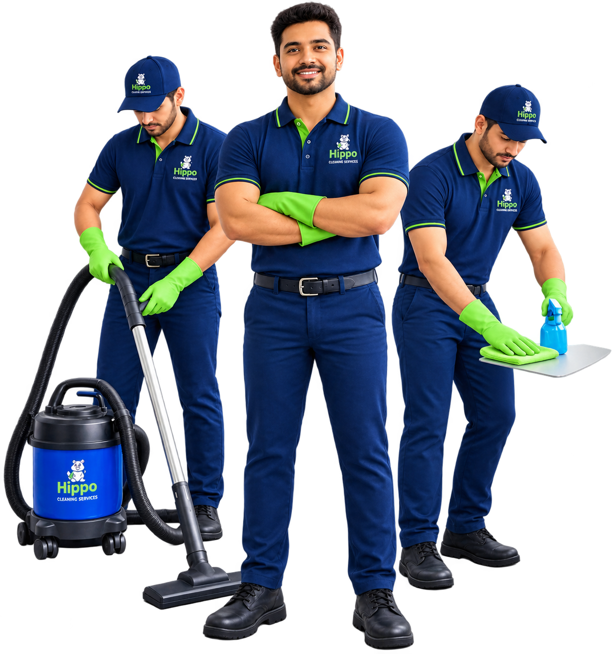 Hippo Cleaning crew
